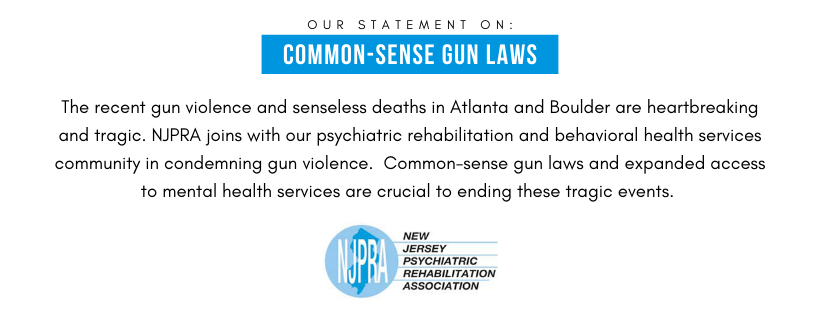 NJPRA Statement on Common Sense Gun LAws